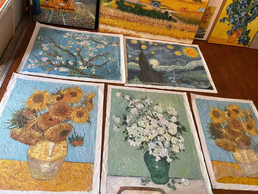 Custom hand-painted oil painting